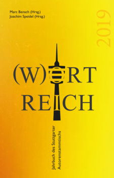 Buchcover Wortreich – Jahrbuch des Stuttgarter Autorenstammtischs 2019
